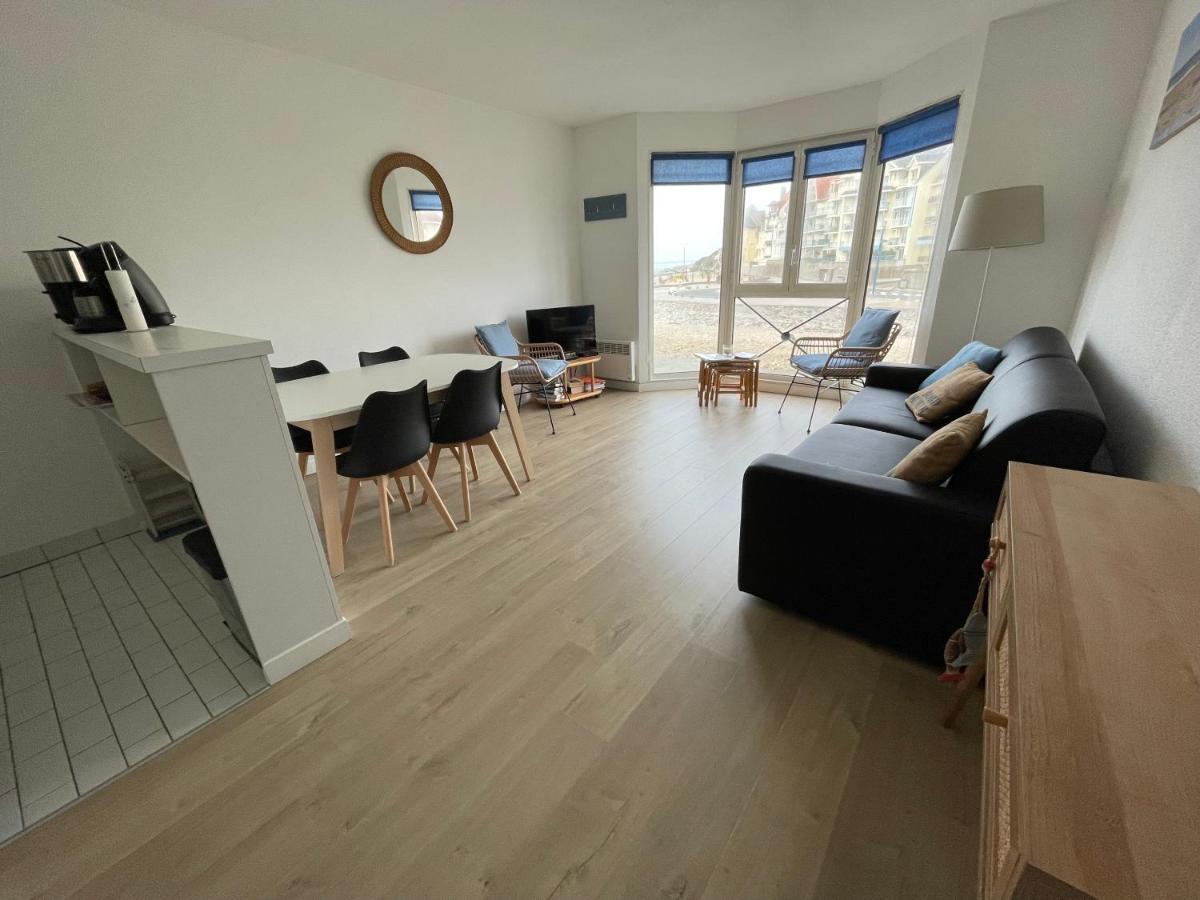 Appartement Wimereux "Les Pieds Dans L'Eau", Parking, Wifi מראה חיצוני תמונה